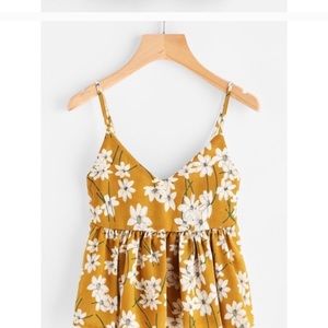 Flirty Floral Babydoll Top - LAST ONE